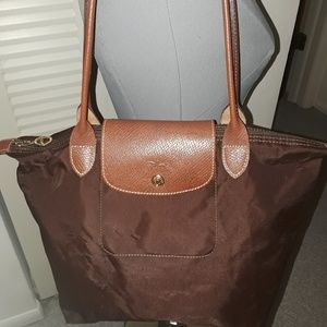 Brown Longchamp Handbag